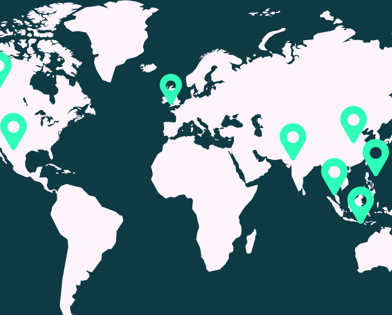 Map of the world