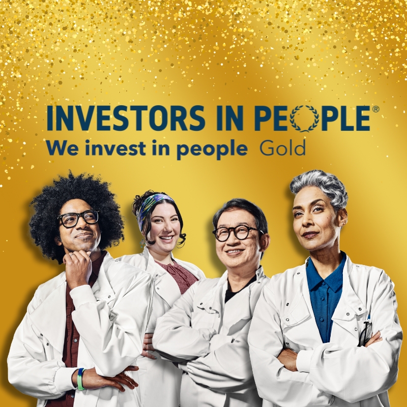 Investors in People Gold Award 2024 won by Sphere Bio.