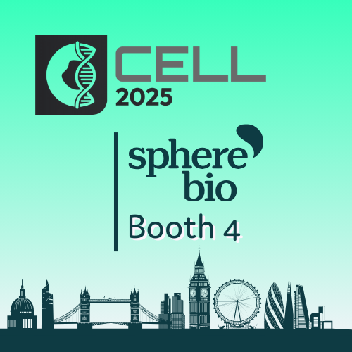 Cell UK 2025 - Join Sphere Bio at booth 4